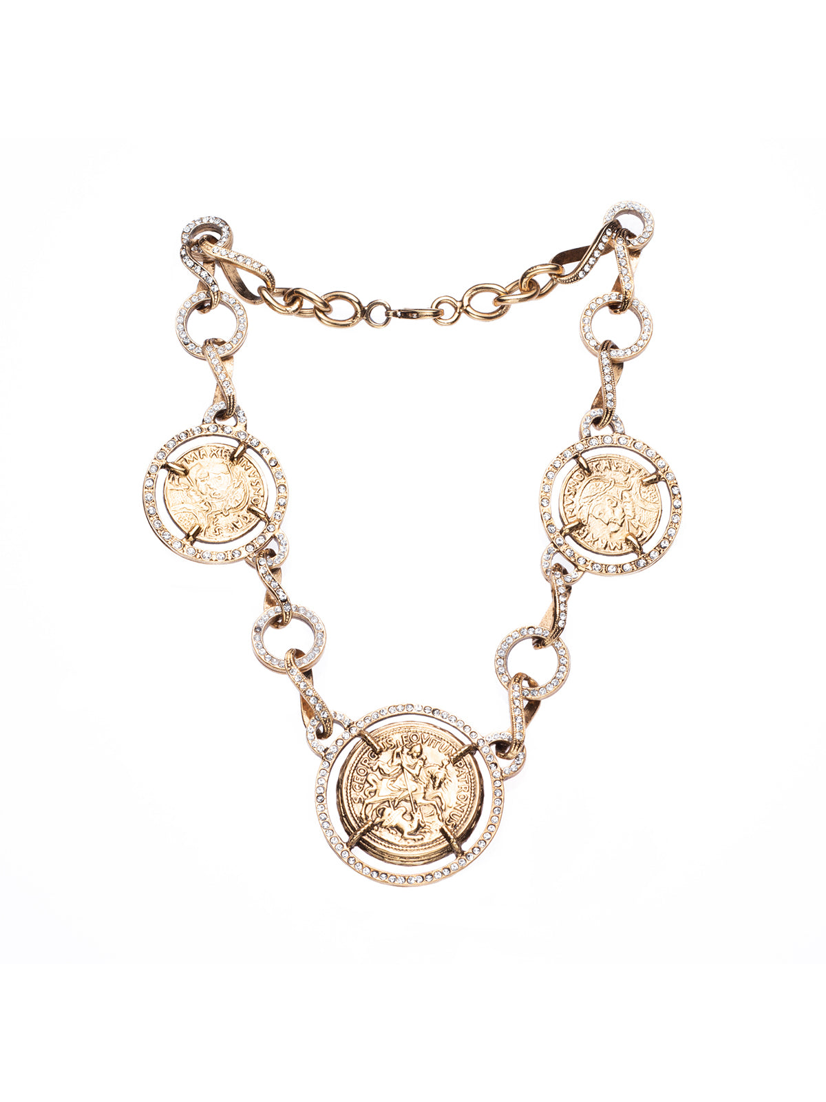THOT Elegant Brass Necklace