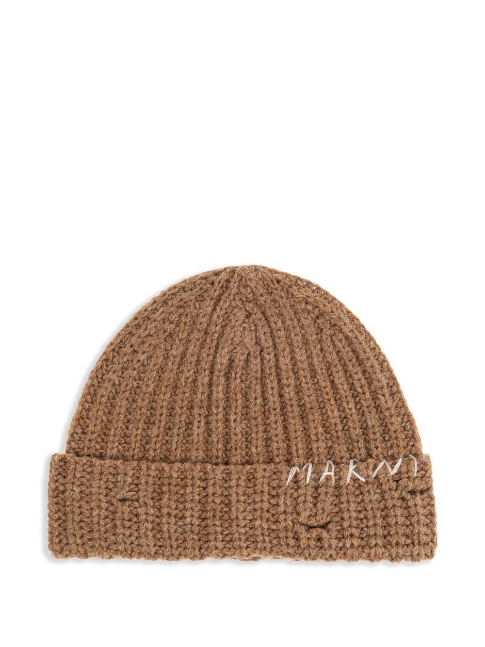 MARNI Knit Wool Cap for Men - FW25 Collection
