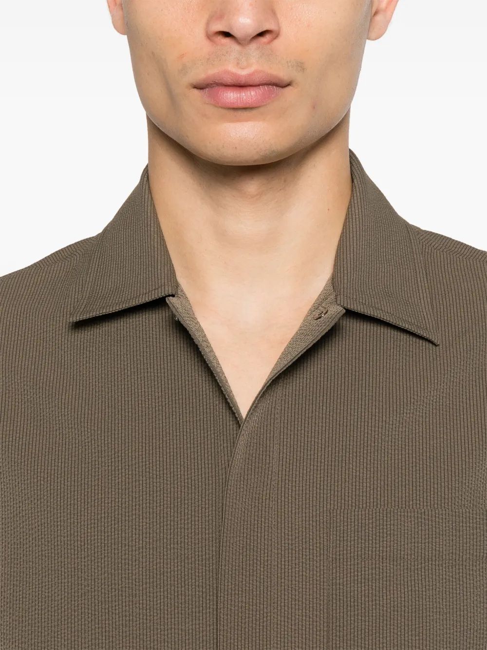 HERNO Men's Mini Button-Up Shirt