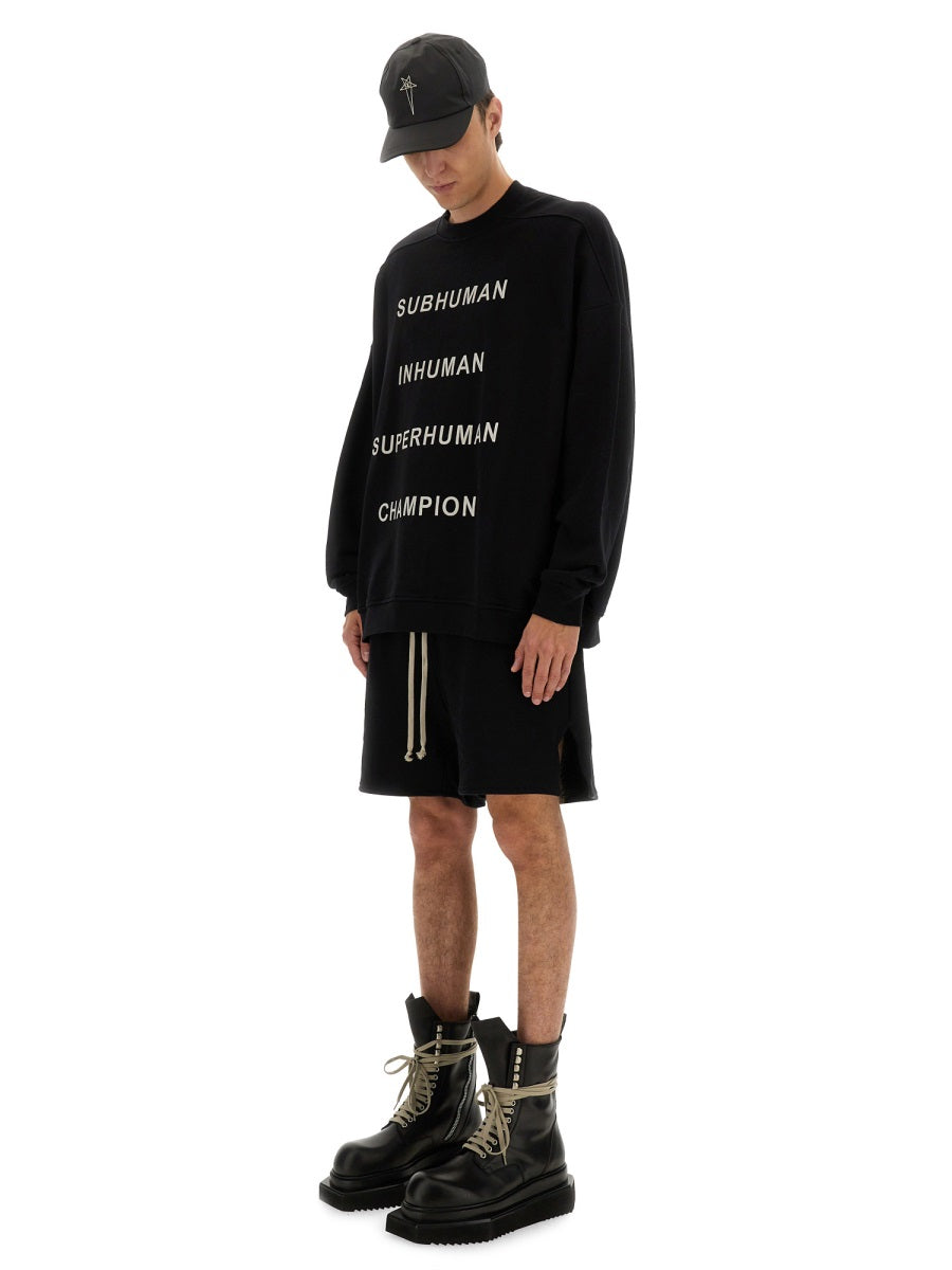 RICK OWENS X CHAMPION Jumbo Jeson Sweatshirt - Collaboration Edition