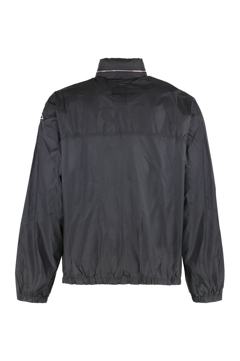RICK OWENS Contrast Logo Windbreaker for Men - SS25