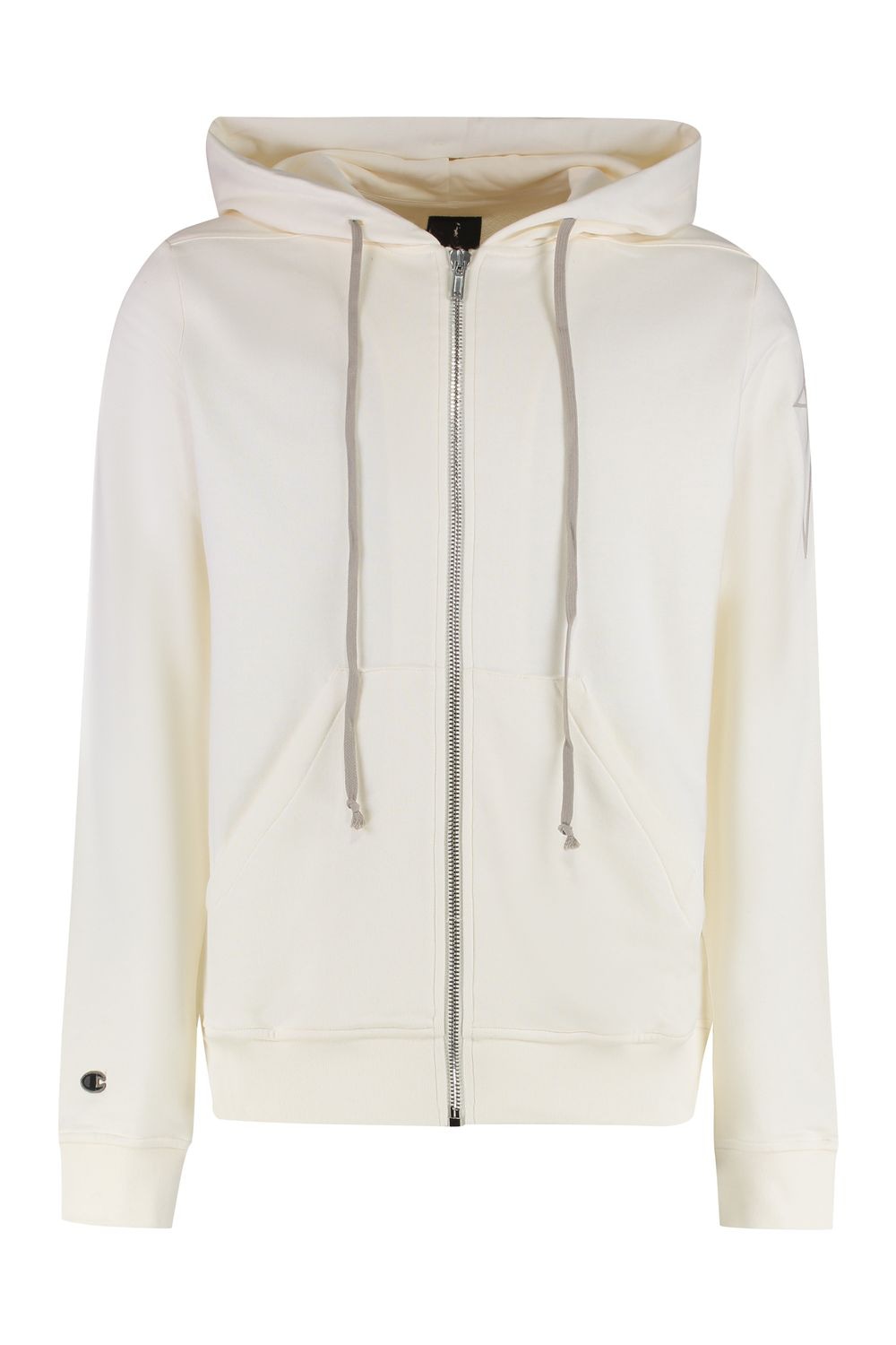 RICK OWENS Oversized Full Zip Hoodie for Men