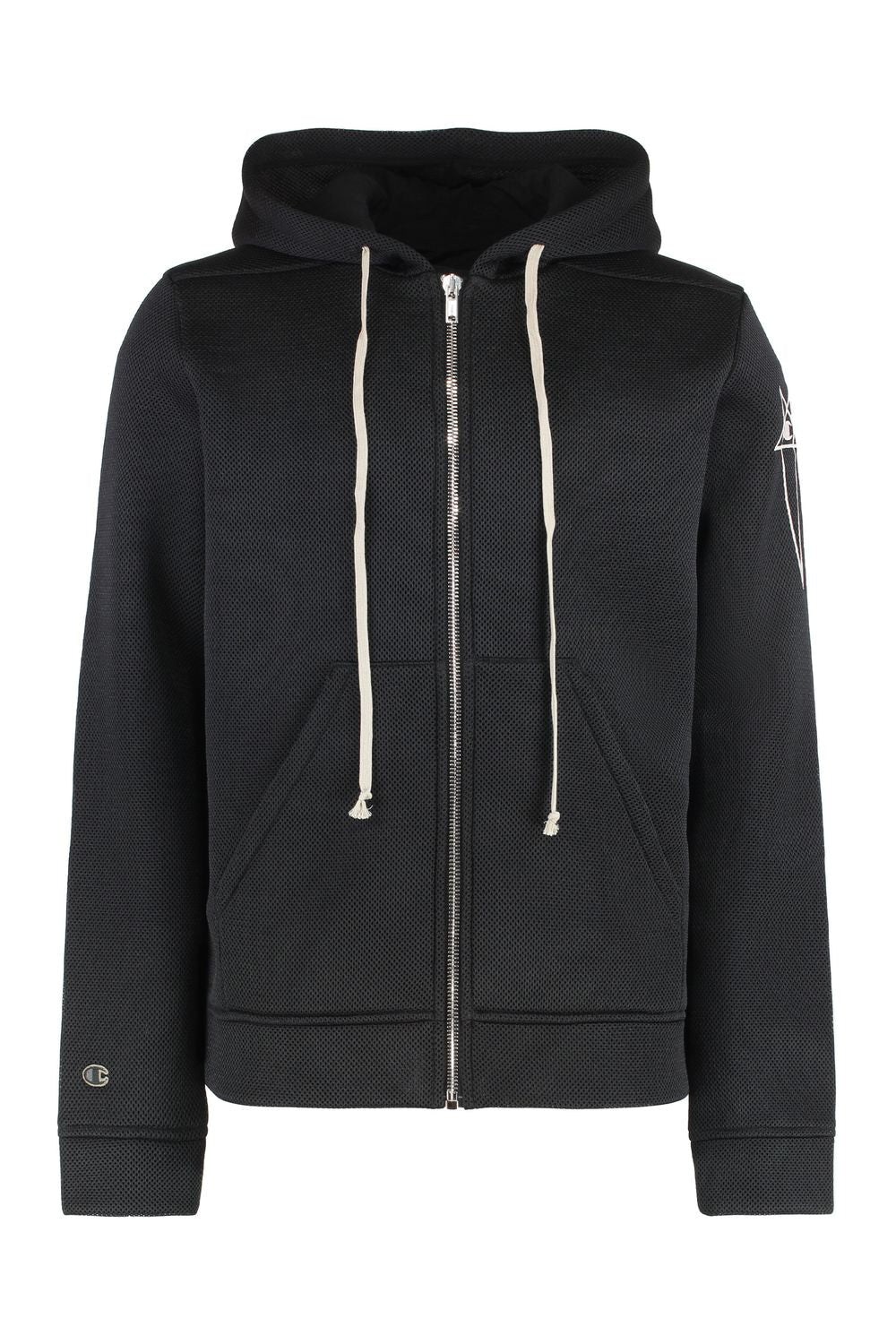 RICK OWENS Men's Full Zip Hoodie - Jason's Edition