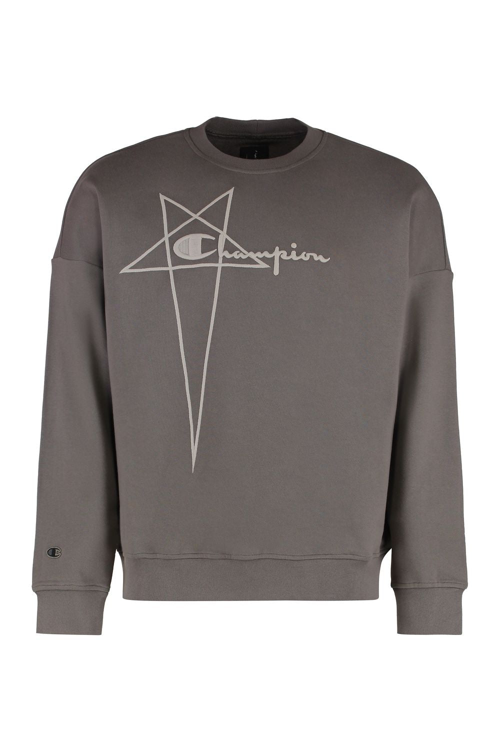 RICK OWENS Cotton Crew-Neck Sweatshirt for Men