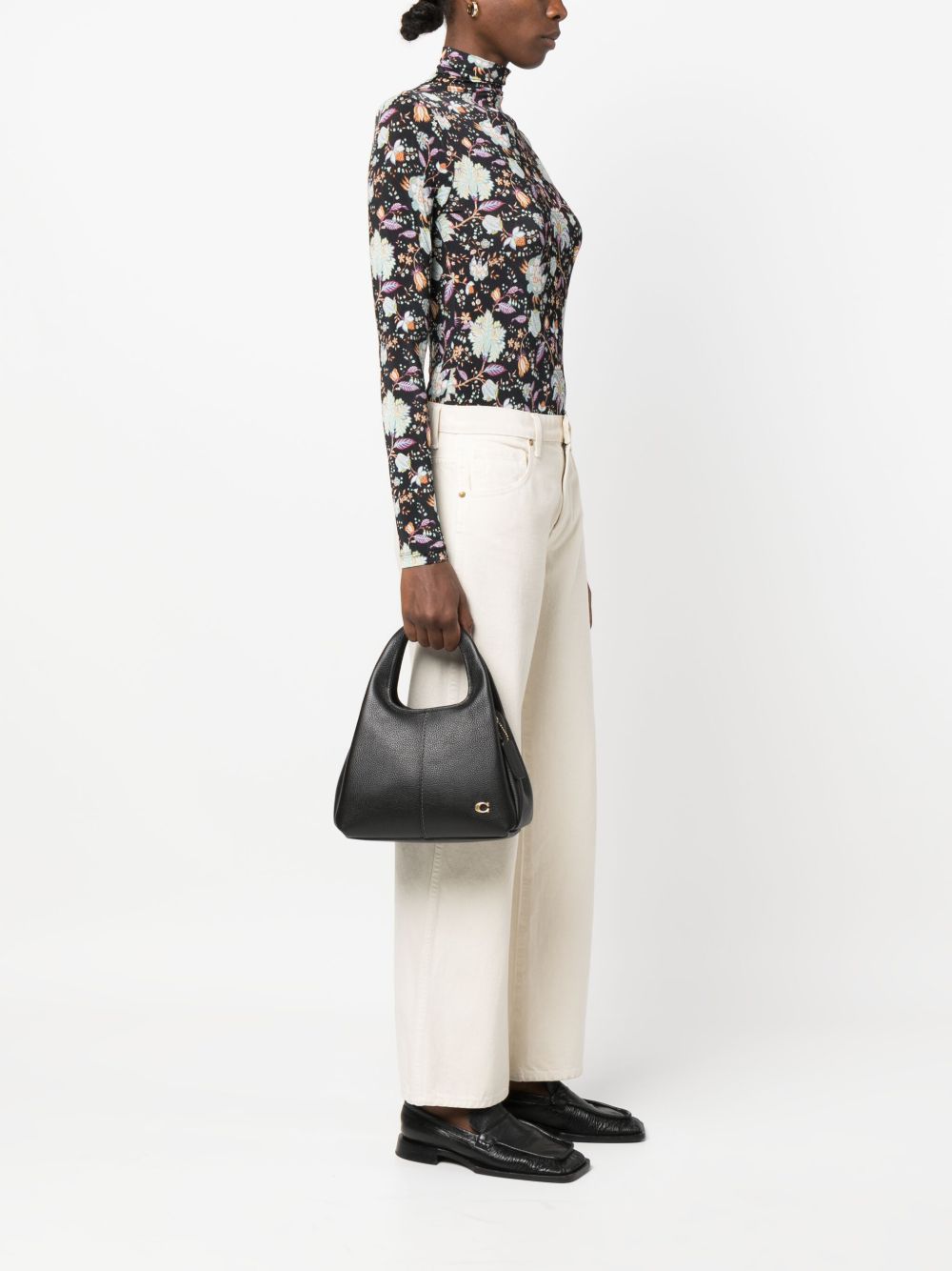COACH 25 Leather Crossbody Handbag
