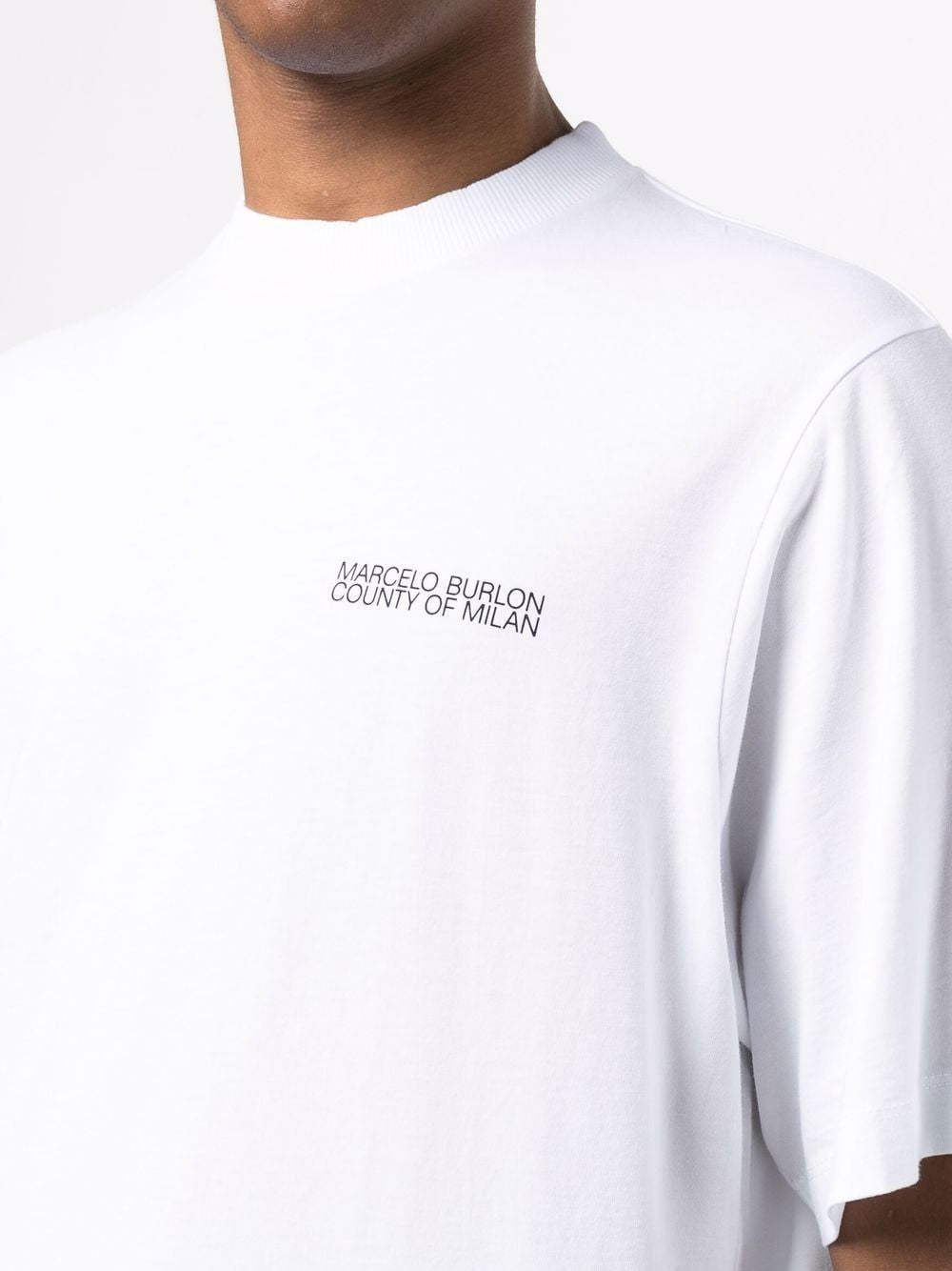 MARCELO BURLON Cotton Crew-Neck T-Shirt