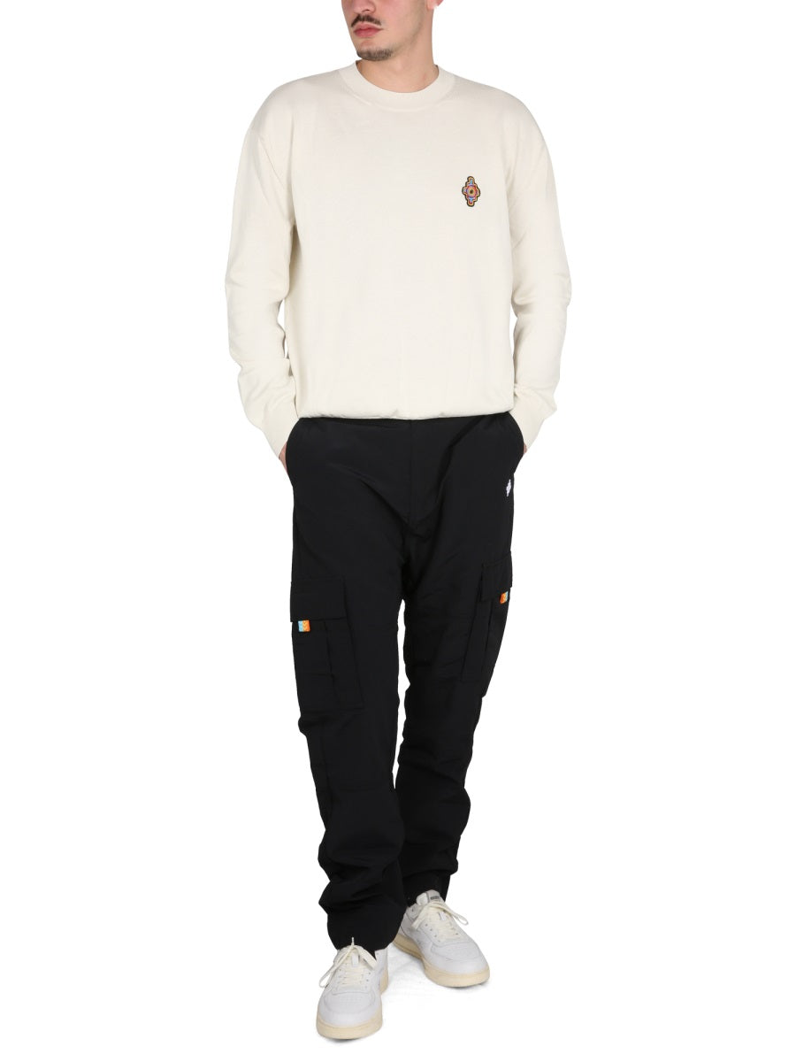 MARCELO BURLON Cargo Cross Pants for Men - SS23 Collection