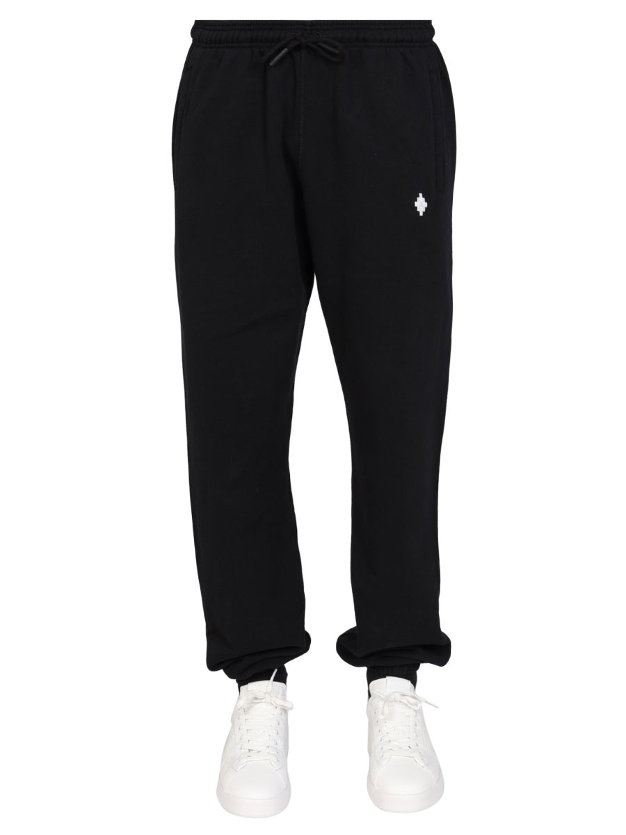 MARCELO BURLON Men's Comfy Essential Sweatpants