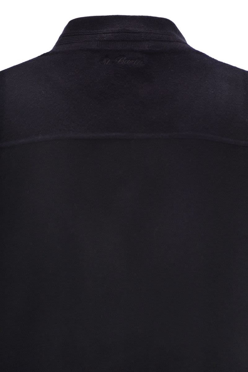 MC2 SAINT BARTH Wool Blend Bomber Jacket - Regular Fit