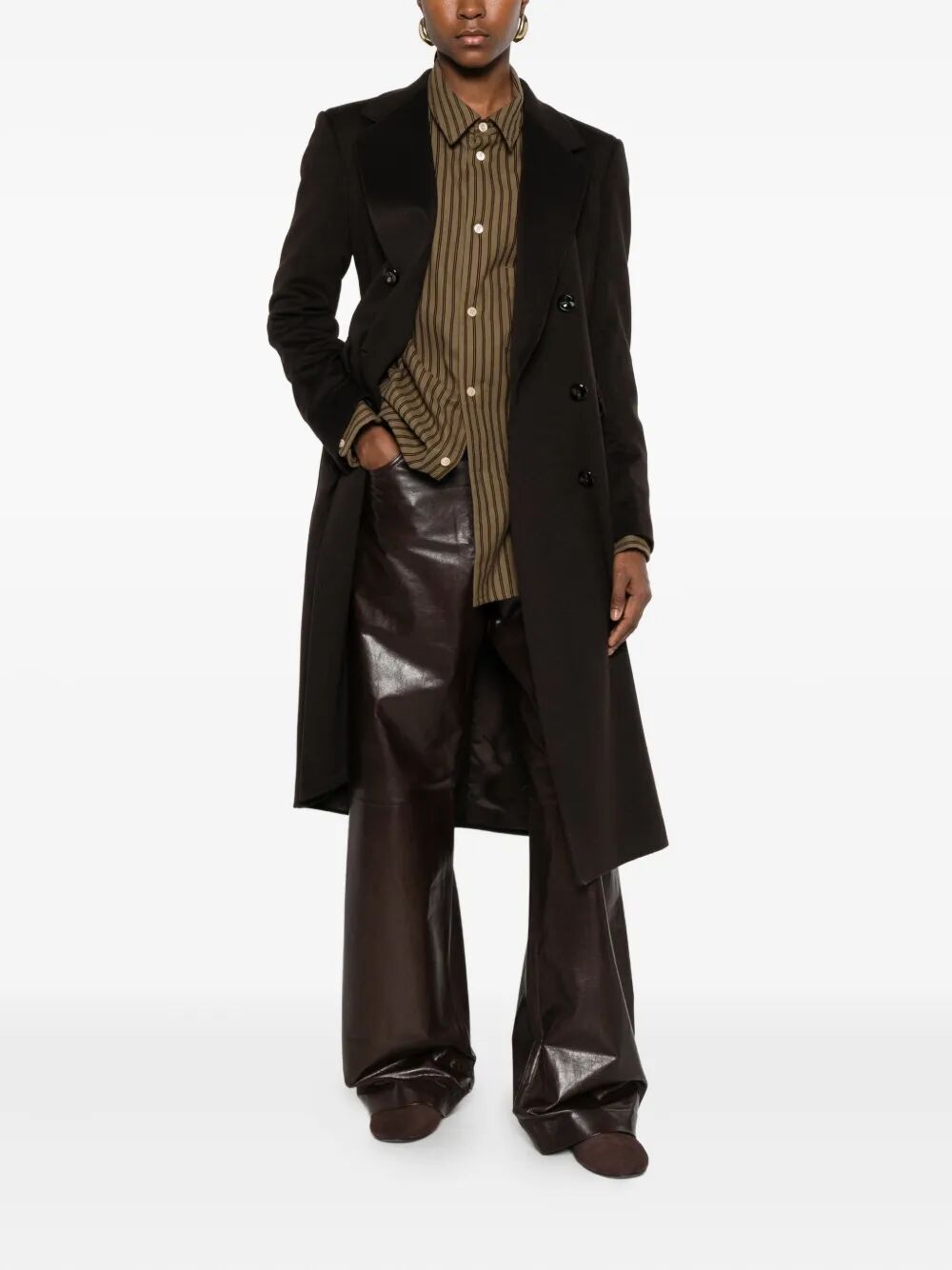 TAGLIATORE Double-Breasted Wool Jacket for Women