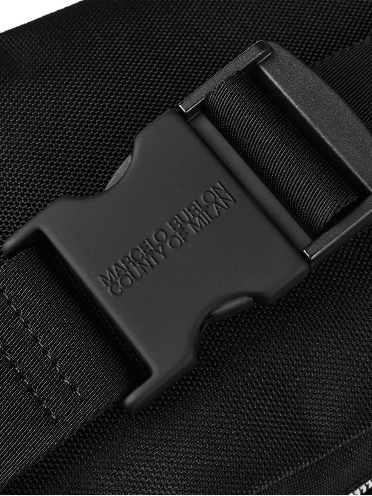 MARCELO BURLON Colorful Cross Logo Mini Fanny Pack