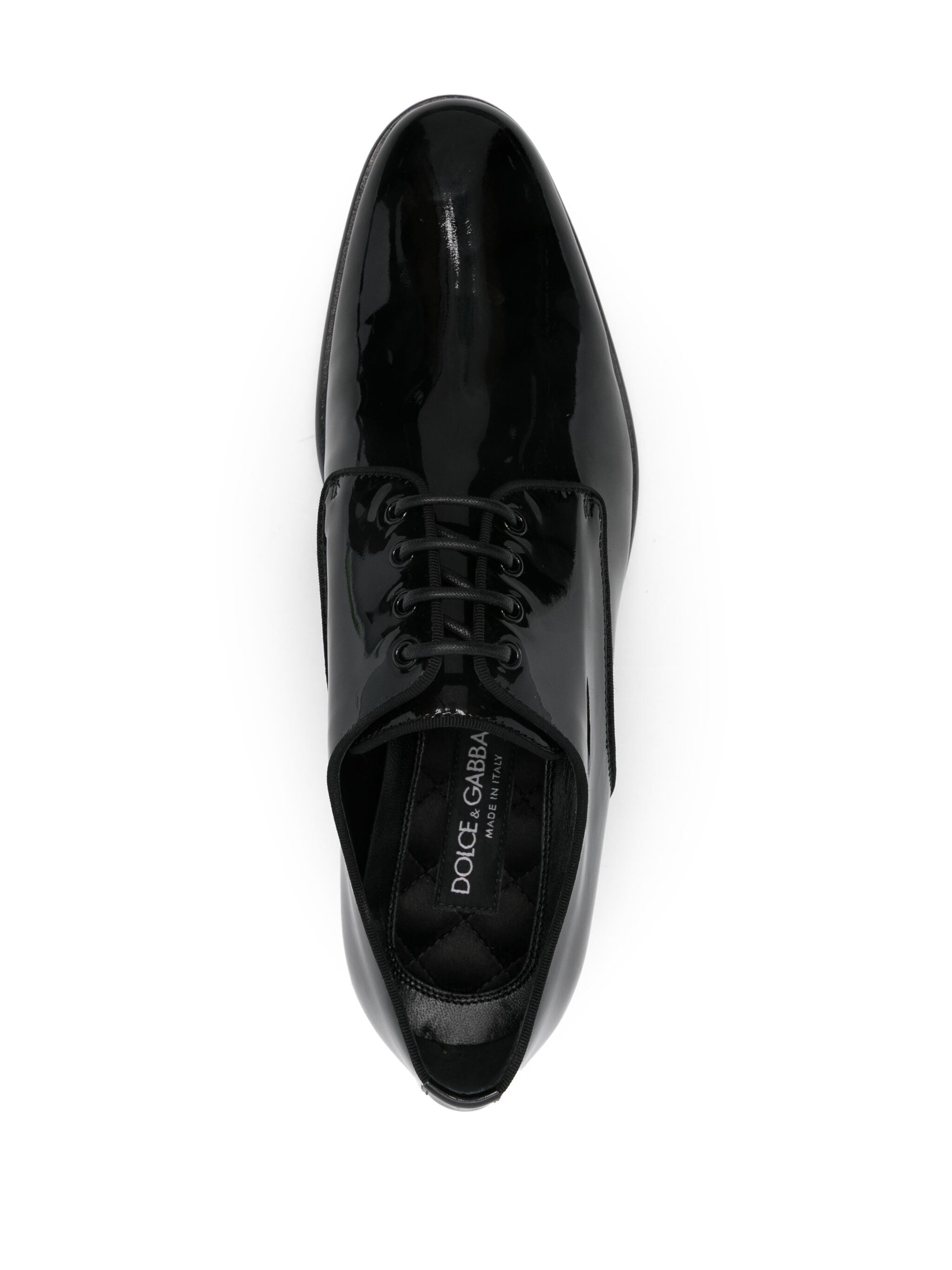DOLCE & GABBANA Raffaello Leather Derby Dress Shoes for Women