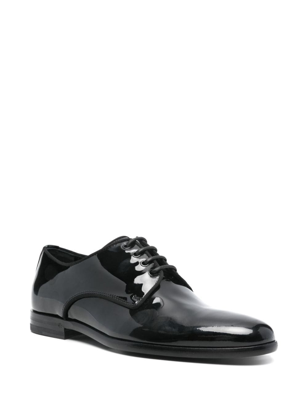DOLCE & GABBANA Patent Leather Derby Dress Shoes for Women