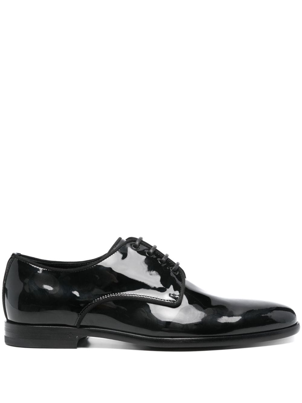 DOLCE & GABBANA Patent Leather Derby Dress Shoes for Women