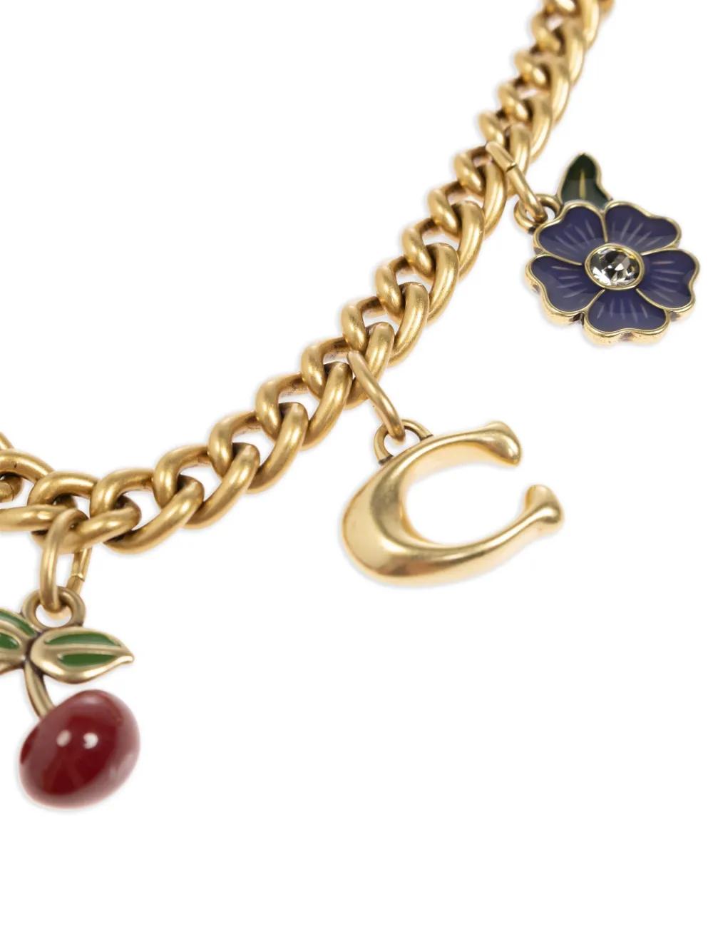 COACH Charm-Embellished Keychain for Women