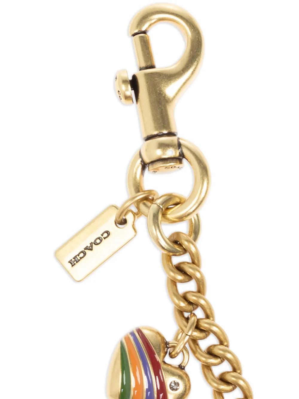COACH Charm-Embellished Keychain for Women