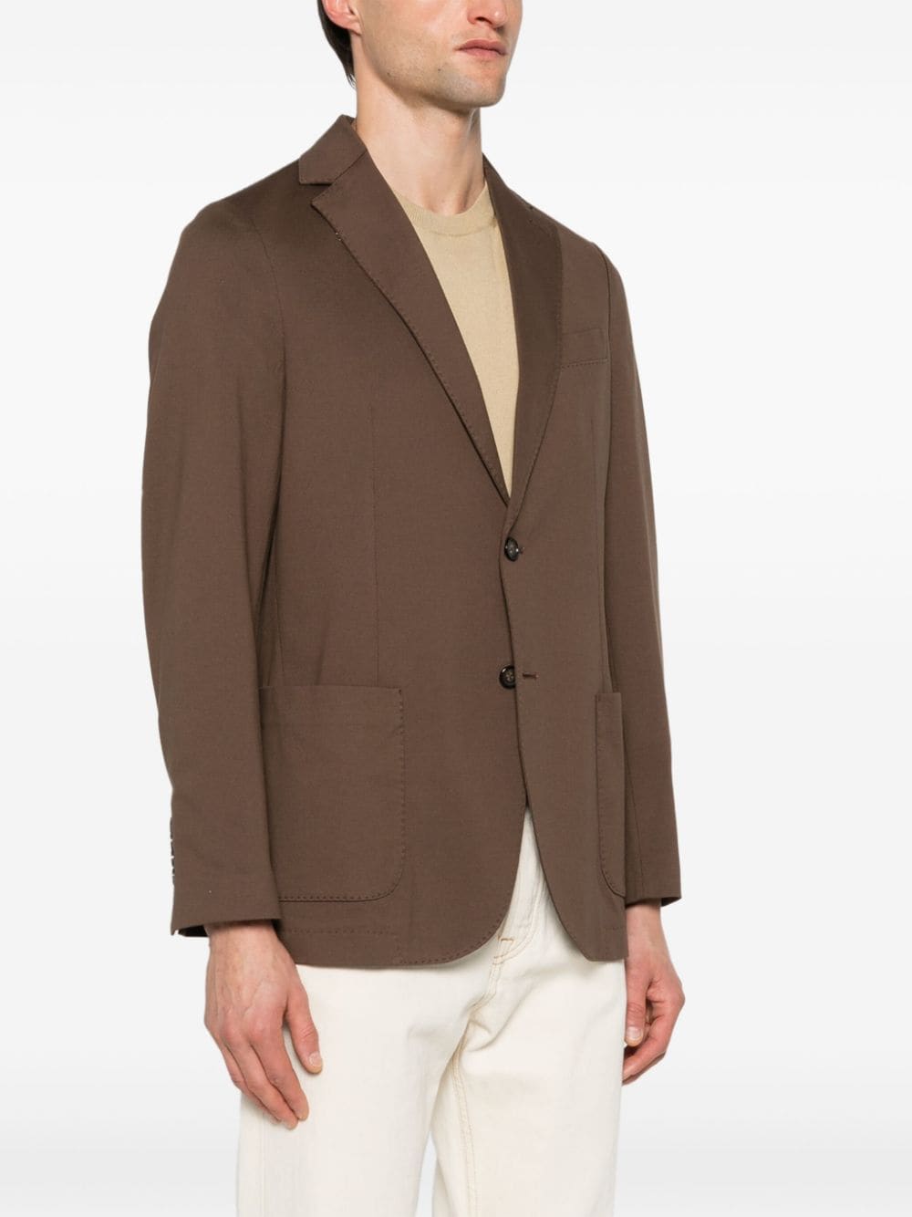 CIRCOLO 1901 Single-Breasted Pique Jacket for Men