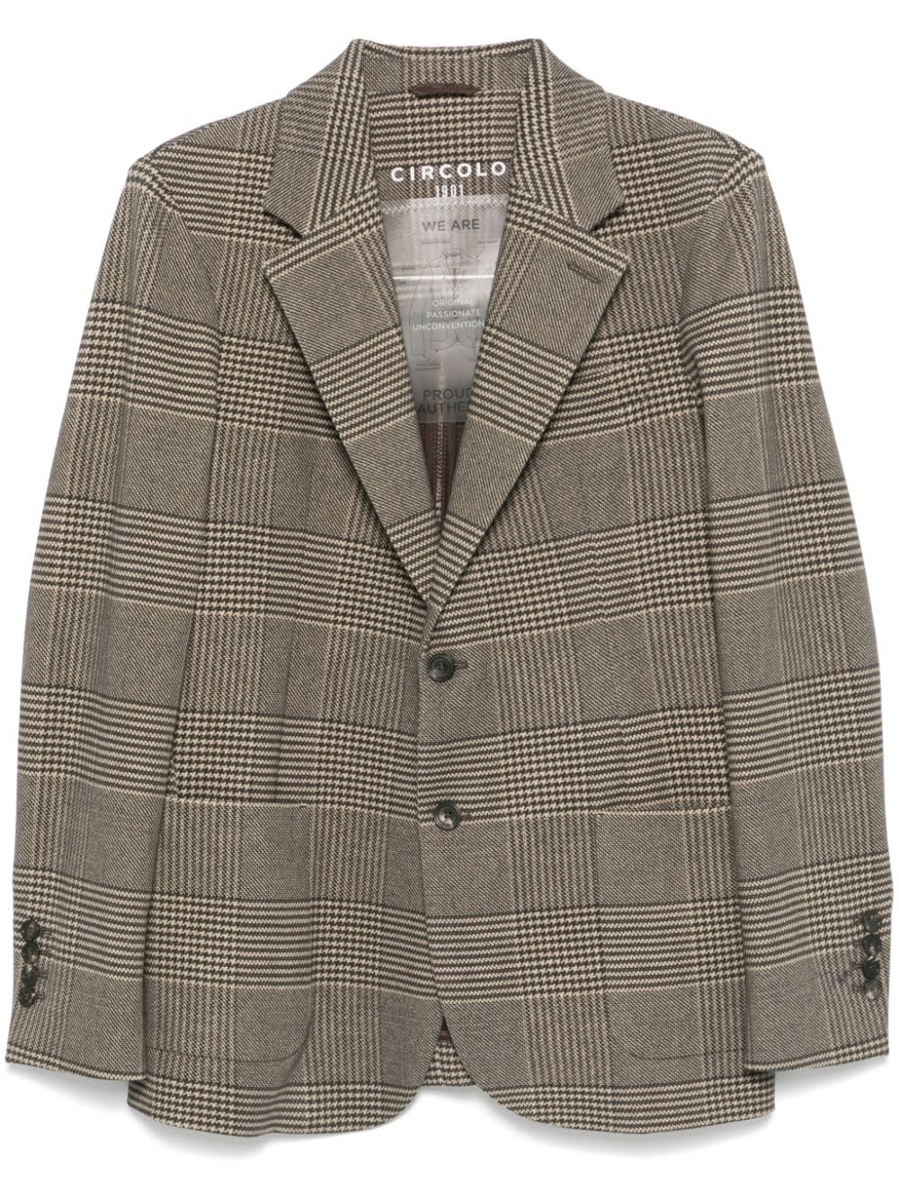 CIRCOLO 1901 Men's Cotton Single-Breasted Jacket