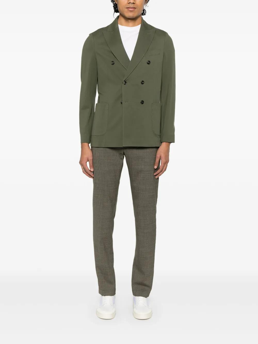 CIRCOLO 1901 Double-Breasted Cotton Jacket for Men