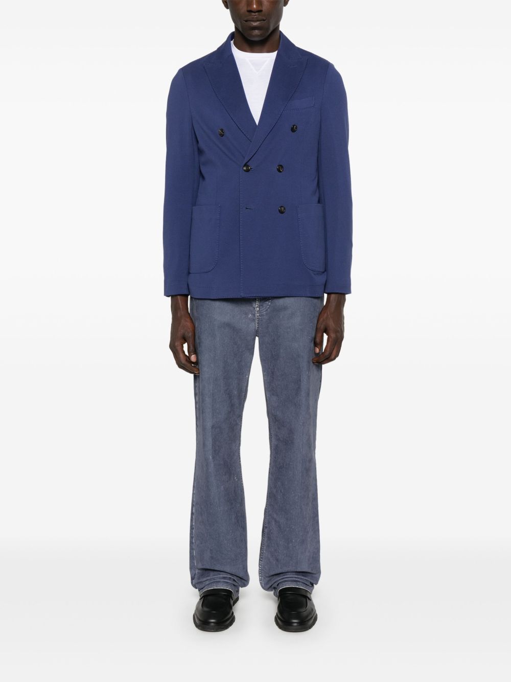 CIRCOLO 1901 Double-Breasted Cotton Jacket for Men