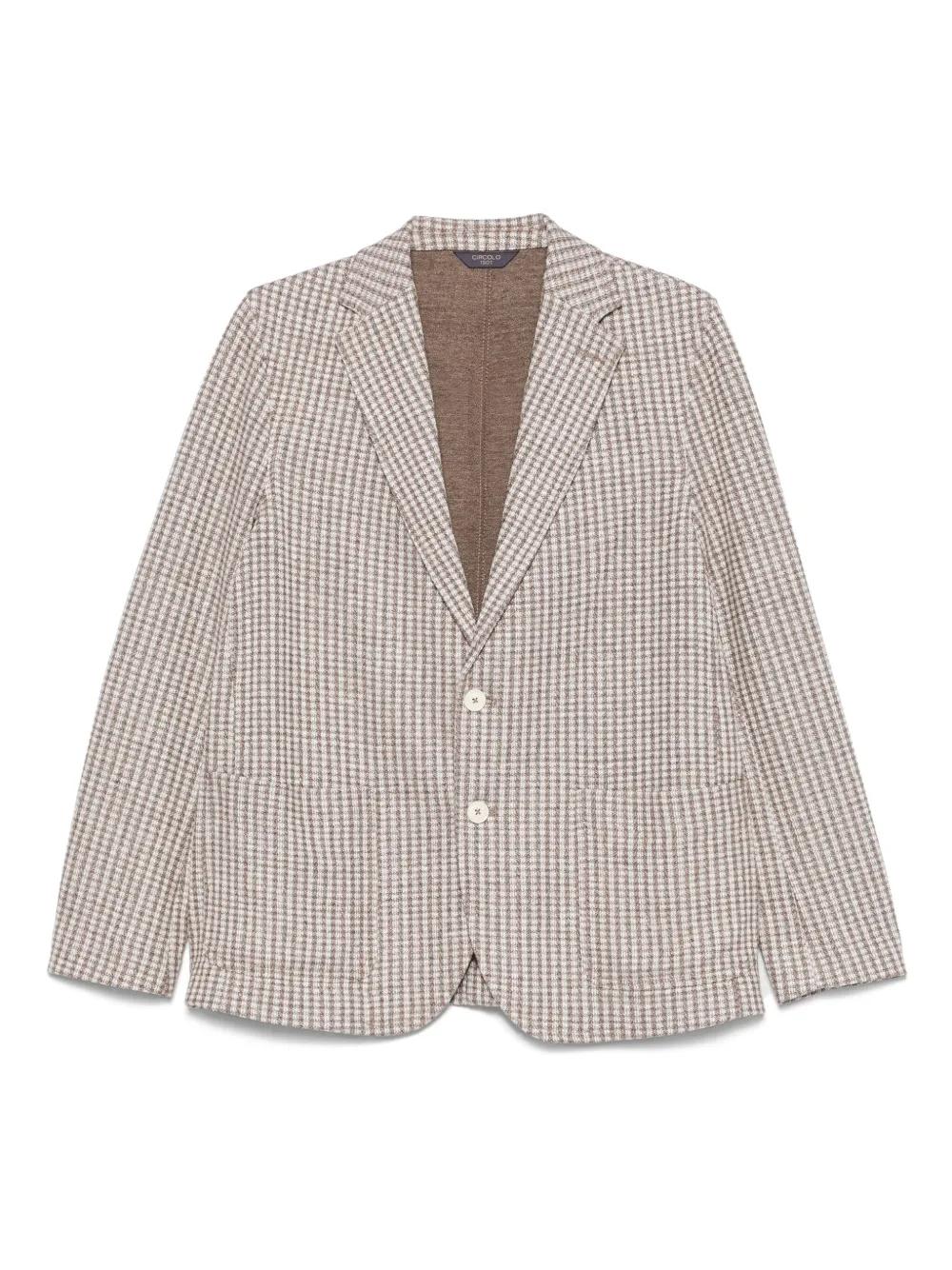 CIRCOLO 1901 Men's Cotton and Linen Blend Jacket
