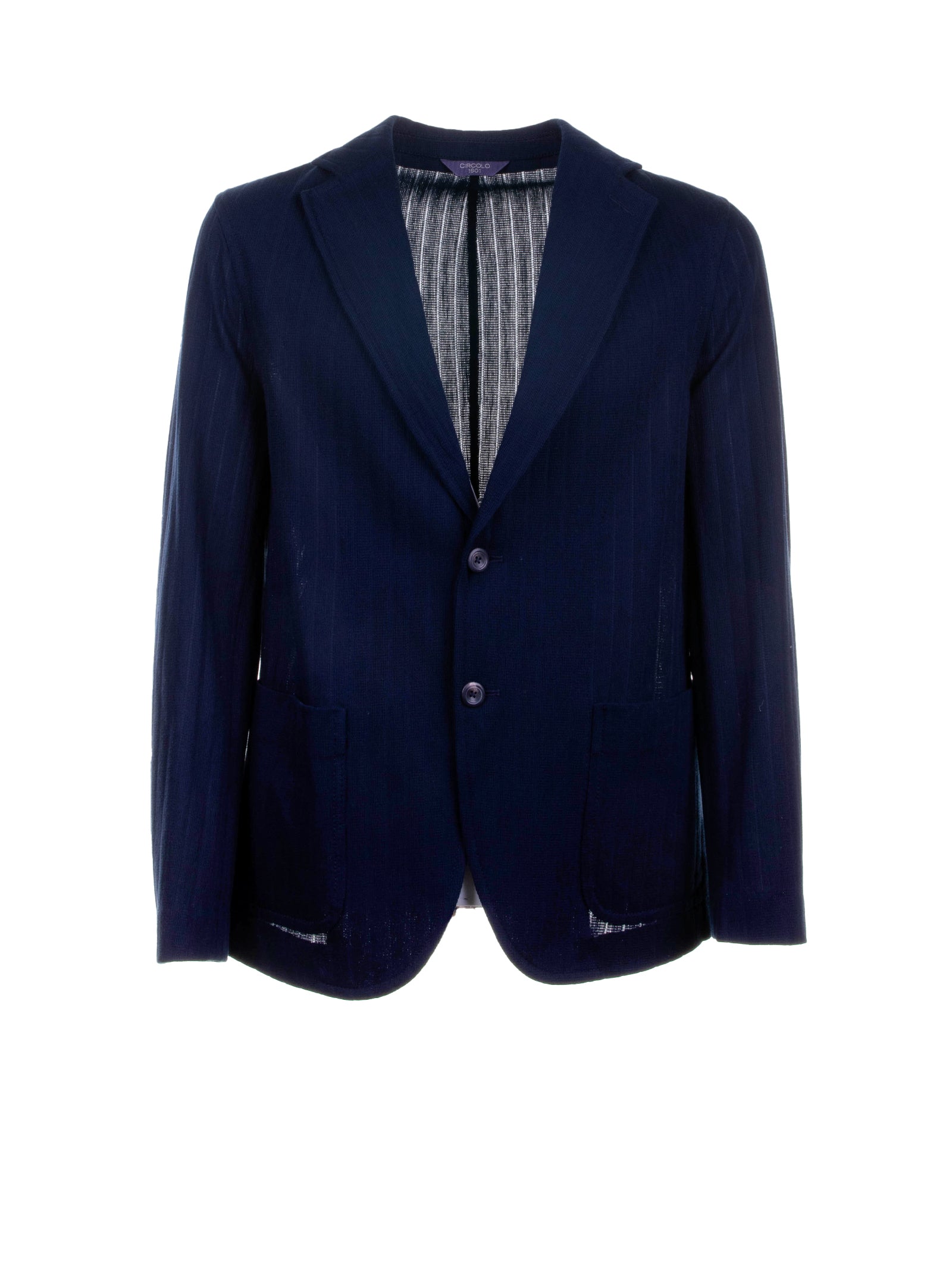CIRCOLO 1901 SINGLE BREASTED COTTON JACKET for Men