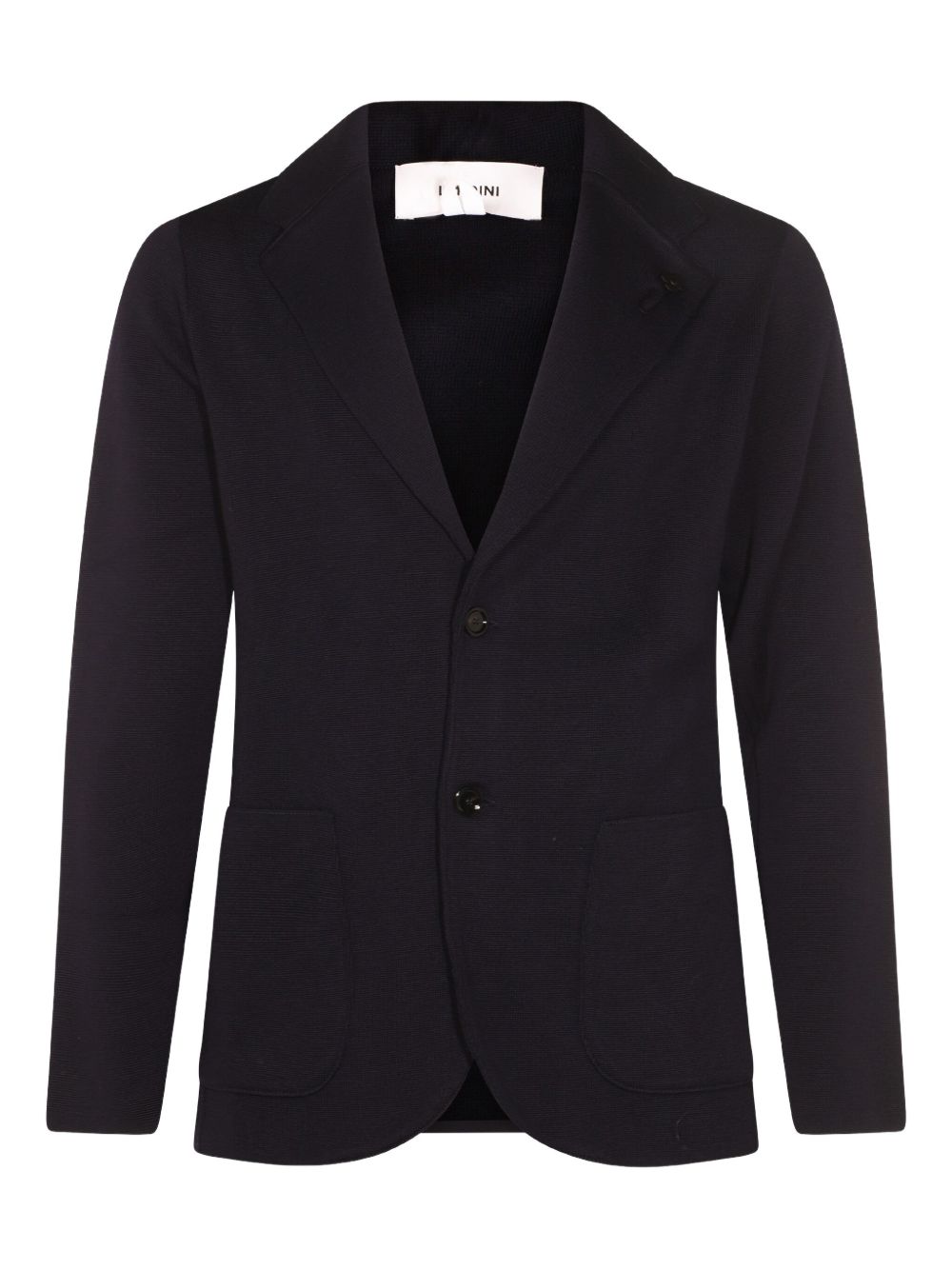 LARDINI Men's Wool Notched Lapel Blazer