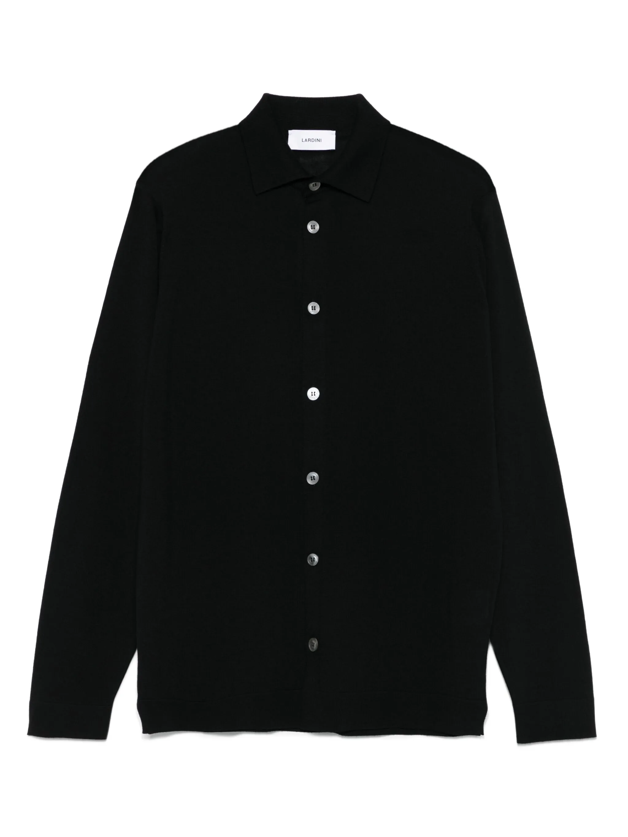 LARDINI Classic Collar Pullover Sweater for Men