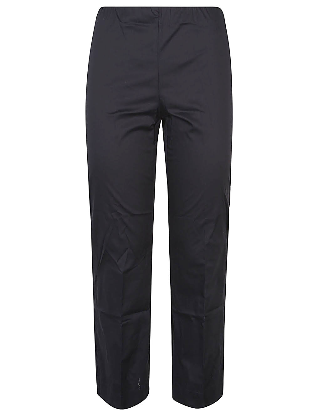 LIVIANA CONTI Women's Cotton Blend Cropped Flared Trousers