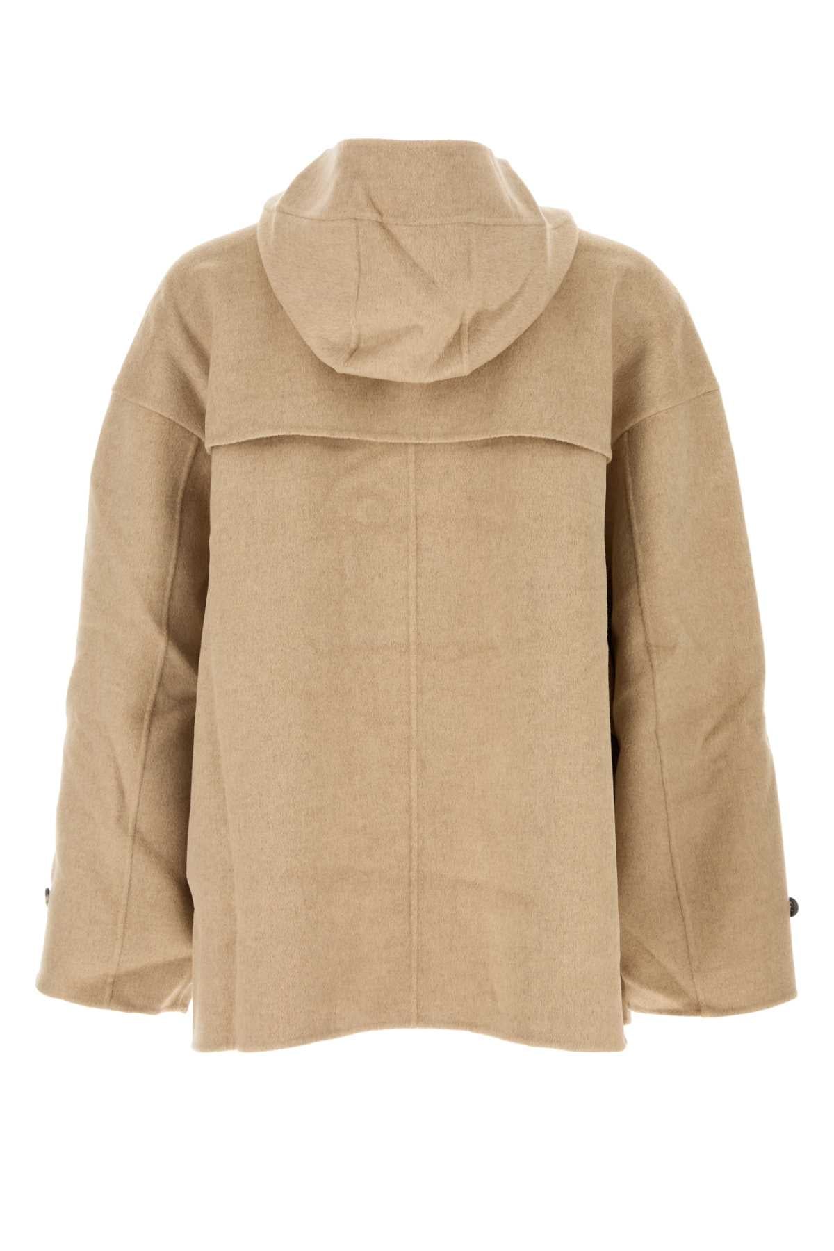 JW ANDERSON Oversized Wool Peacoat Jacket for Men