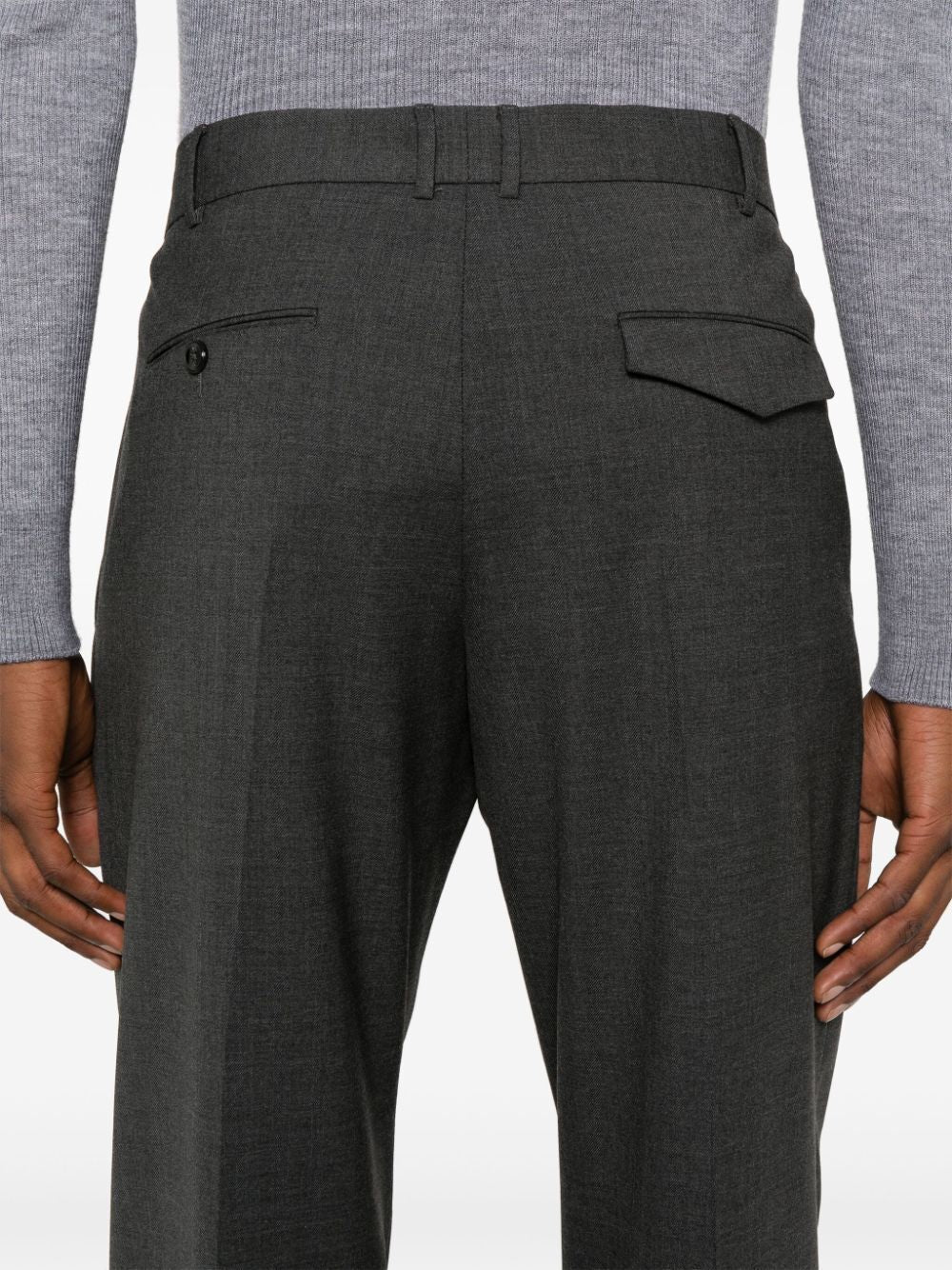 PT01 Tailored Wool Trousers for Men