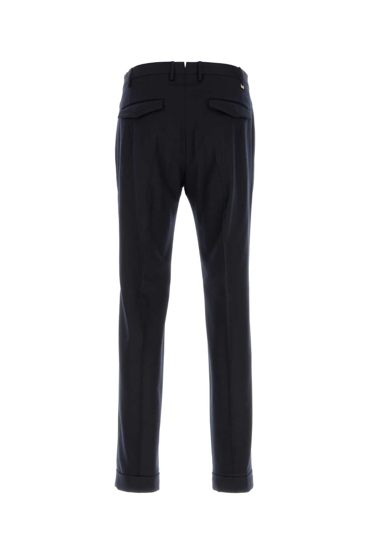 PT TORINO Men's Midnight Stretch Wool Pants