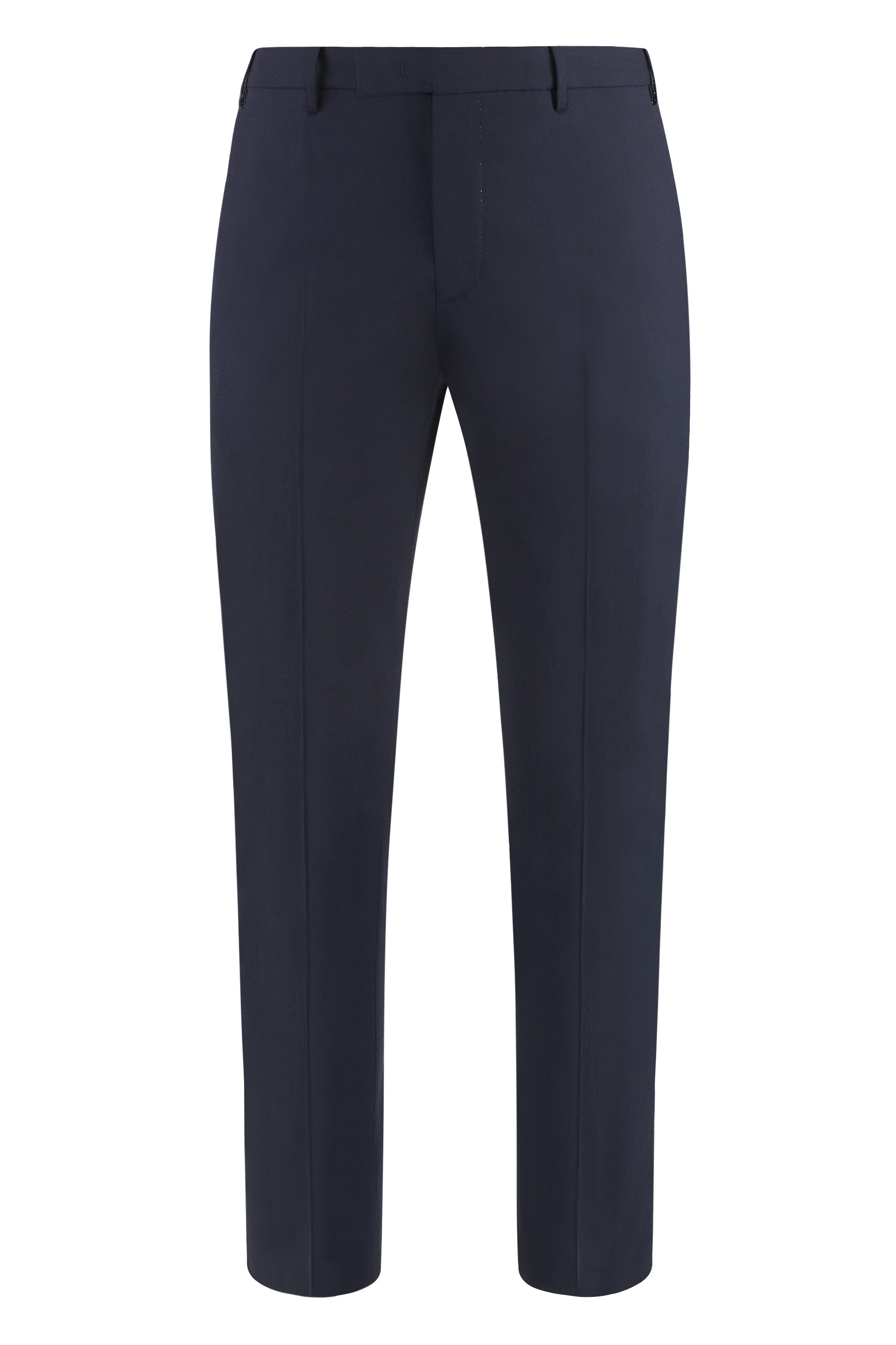 PT01 Men's Stretch Wool Trousers - Tailored Fit