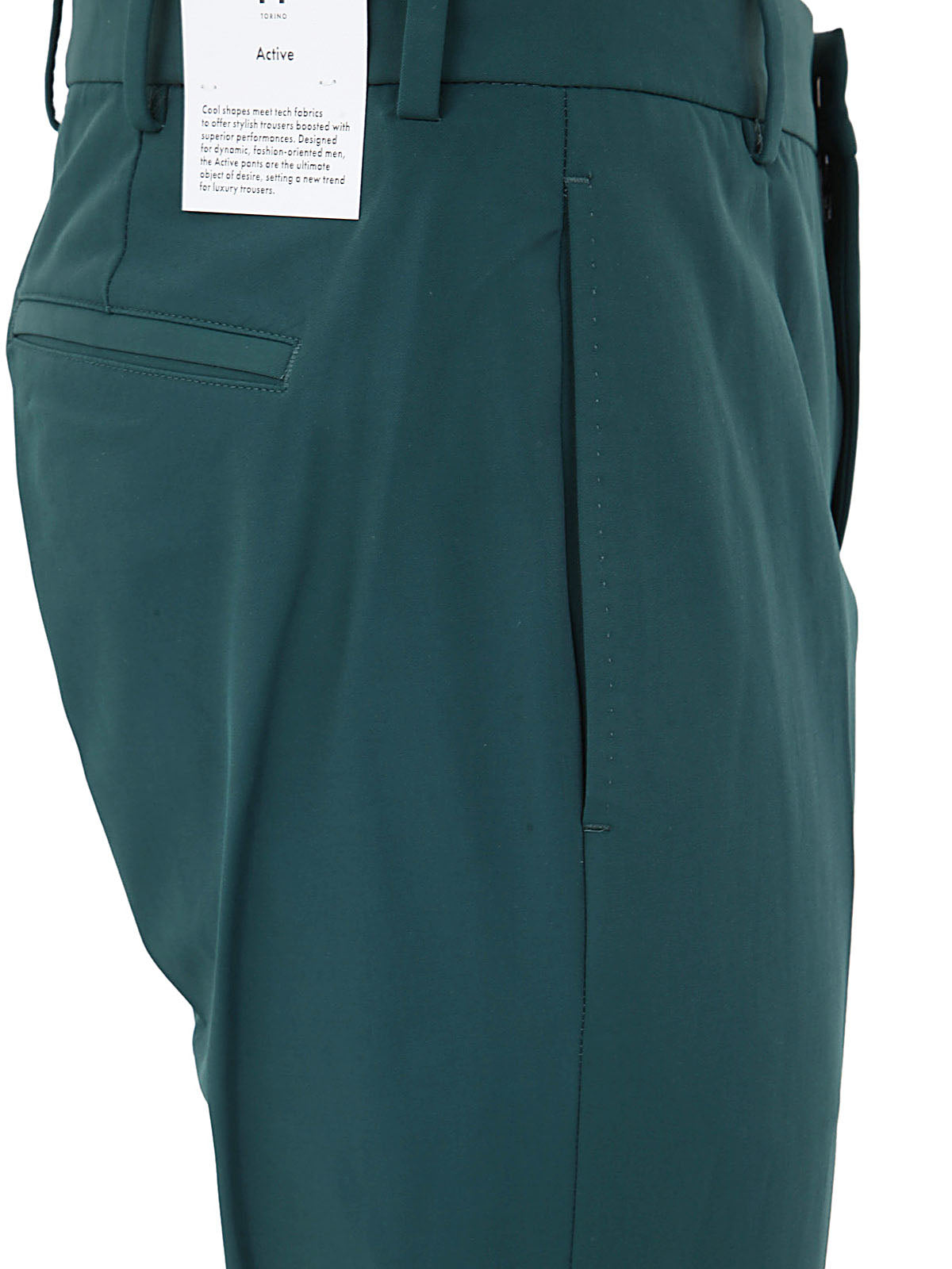 PT01 Men's Flat Front Trousers with Ergonomic Pockets - FW22