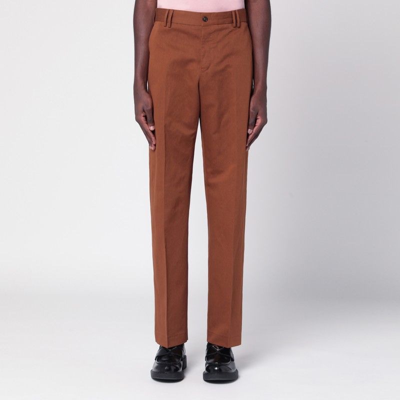 PT01 Cotton and Linen Trousers for Men - SS25 Collection