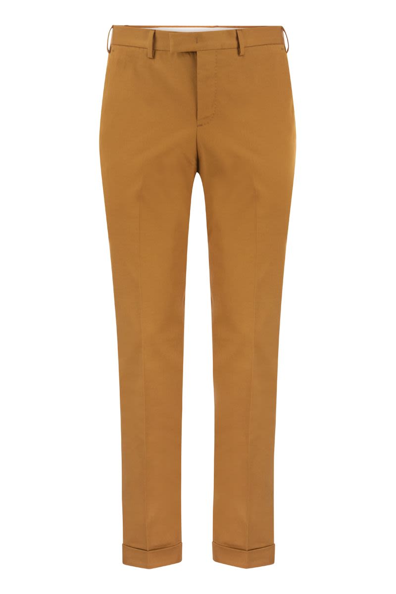 PT01 Men's Relaxed-Fit Cotton Trousers