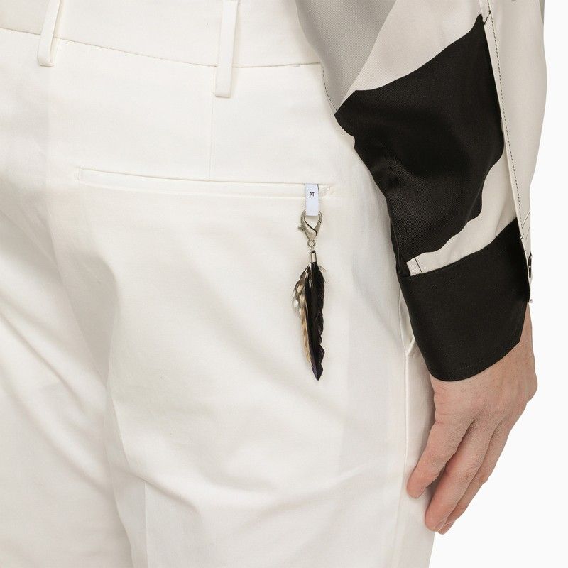 PT01 Slim Fit Flat-Bellied Trousers