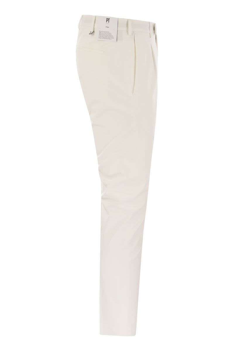 PT TORINO Slim Fit Stretch Cotton Trousers