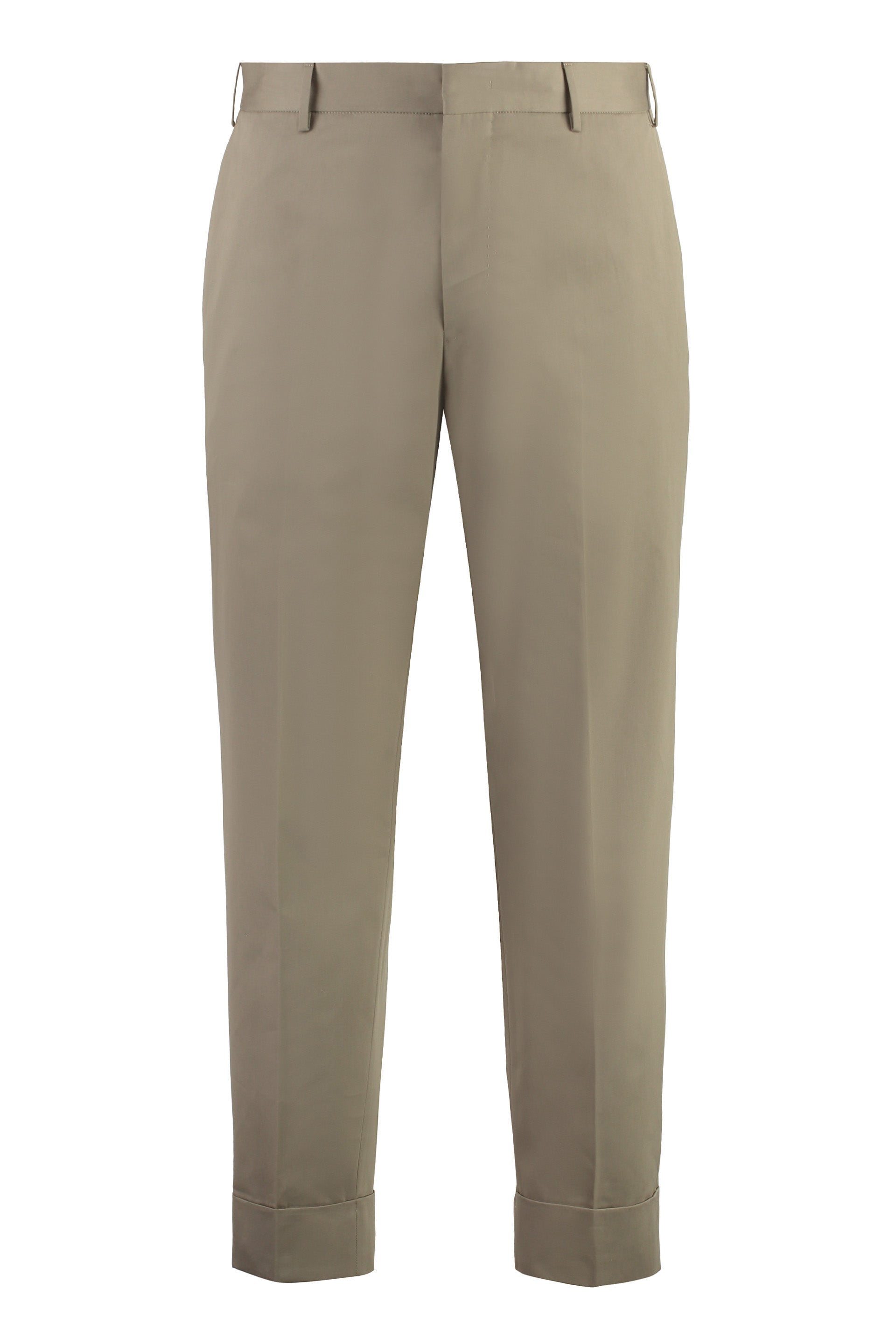PT01 Men's Cotton Trousers with Pocket Design