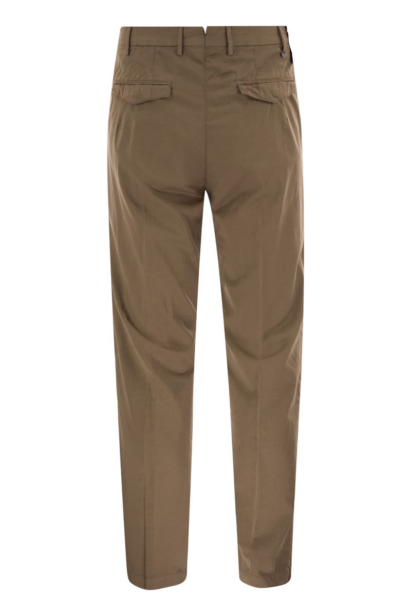 PT TORINO Master Fit Stretch Cotton Trousers for Men