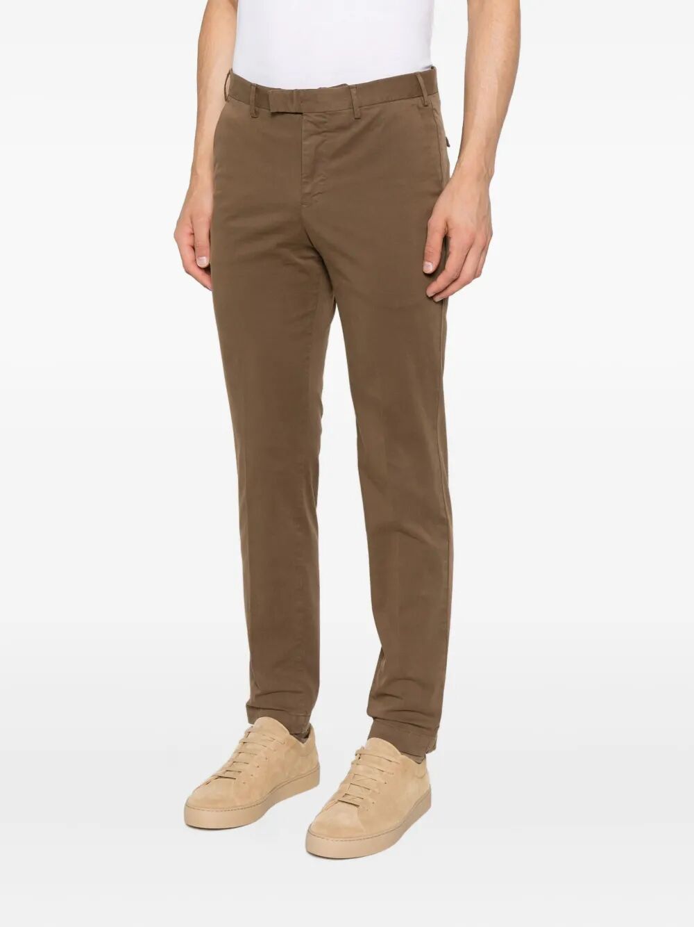PT01 Master Tapered Cotton Trousers - Men's Mini Fit