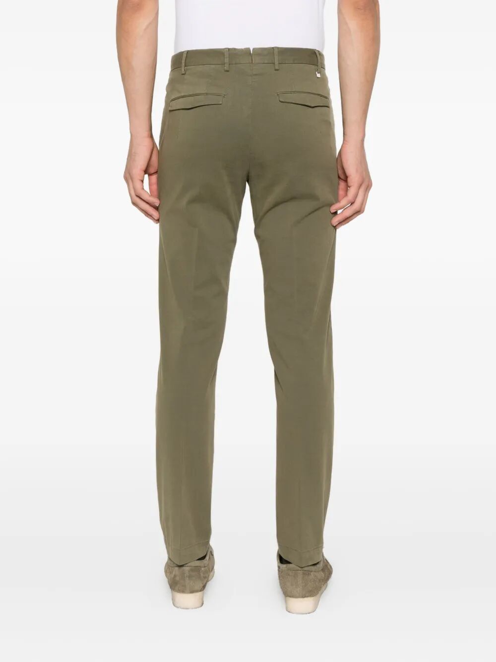 PT01 Master Tapered Cotton Trousers