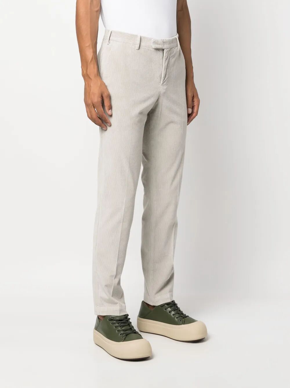 PT01 Slim-Fit Corduroy Trousers for Men