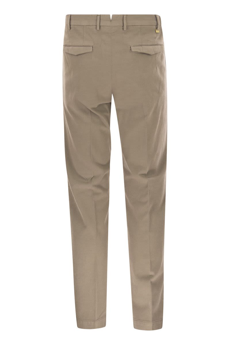 PT TORINO Cotton and Cashmere Trousers for Men - Fall/Winter 2025