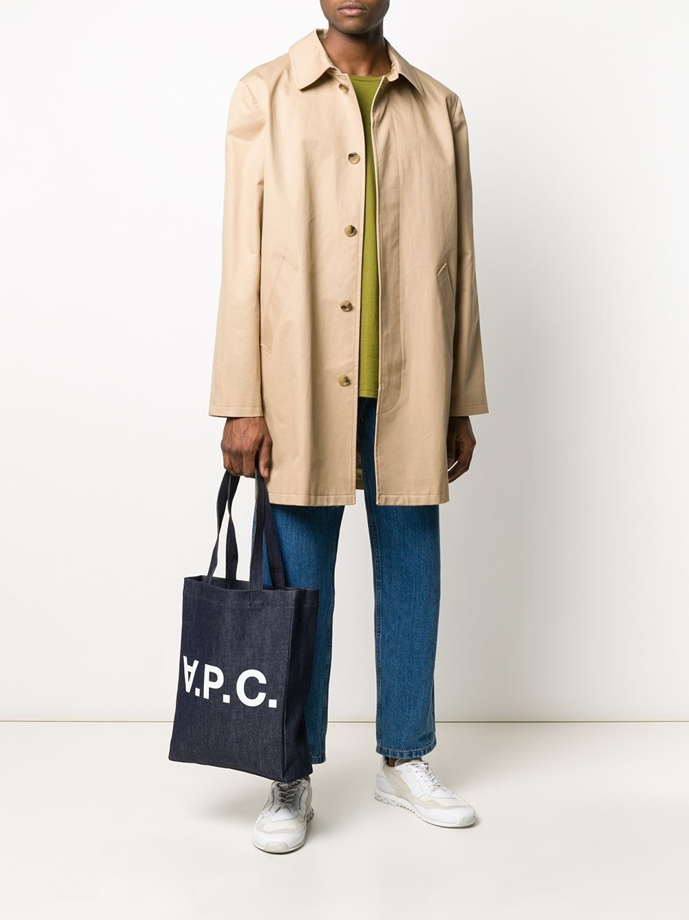 A.P.C. Denim Shoulder Handbag