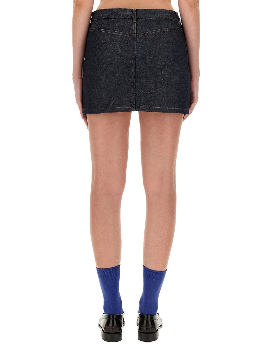 A.P.C. Women’s Regular Fit Mini Skirt