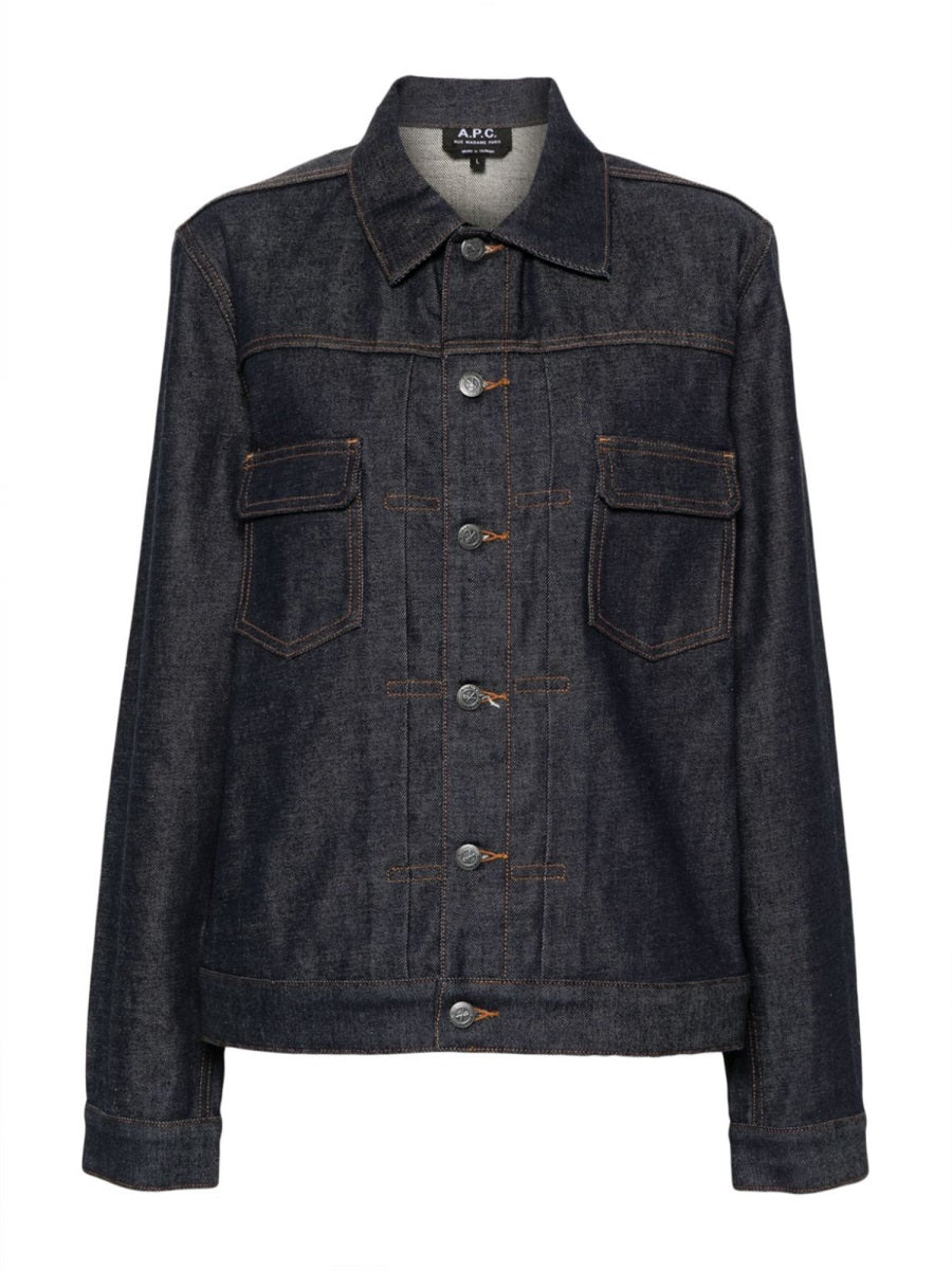 A.P.C. Classic Denim Jacket for Men - FW25 Collection