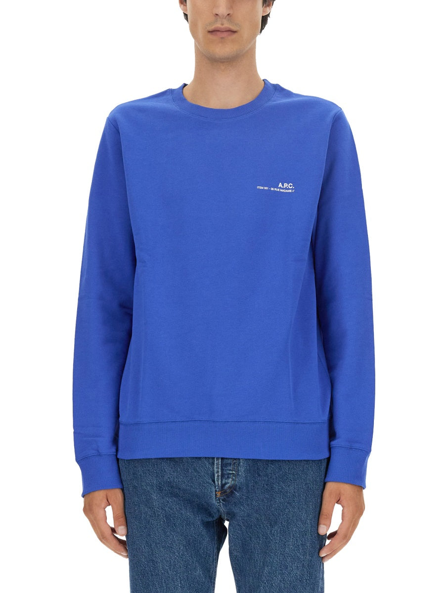 A.P.C. Logo Sweatshirt - Regular Fit