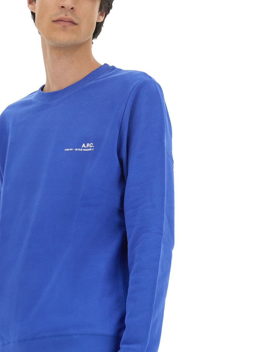 A.P.C. Logo Sweatshirt - Regular Fit