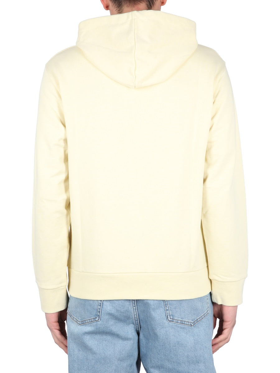 A.P.C. Drawstring Hood Mini Sweatshirt for Men